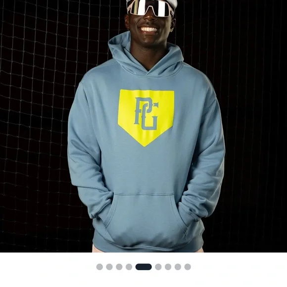 NWT Perfect Game “dish” hoodie small color seafoam - Picture 3 of 4